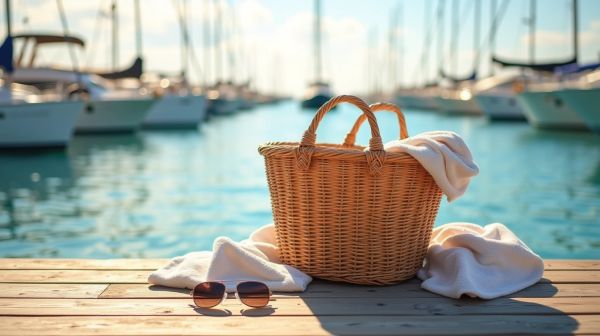 Panier de plage : ce qui part le mieux en boutique de bord de mer